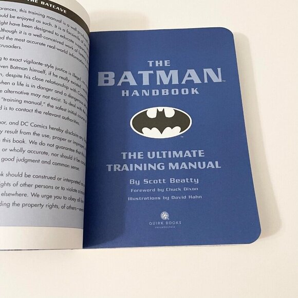 2005 The Batman Handbook The Ultimate Training Manual By Scott Beatty - Picture 10 of 16